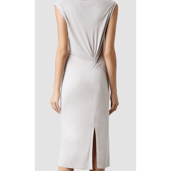 All Saints Sleeveless Dress Grey - Picture 14 of 14
